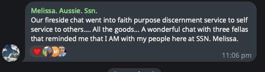 Testimonial from Melissa, Sovereign Soul community member