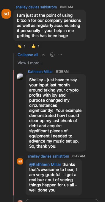 Testimonial from Kathleen, Sovereign Soul community member